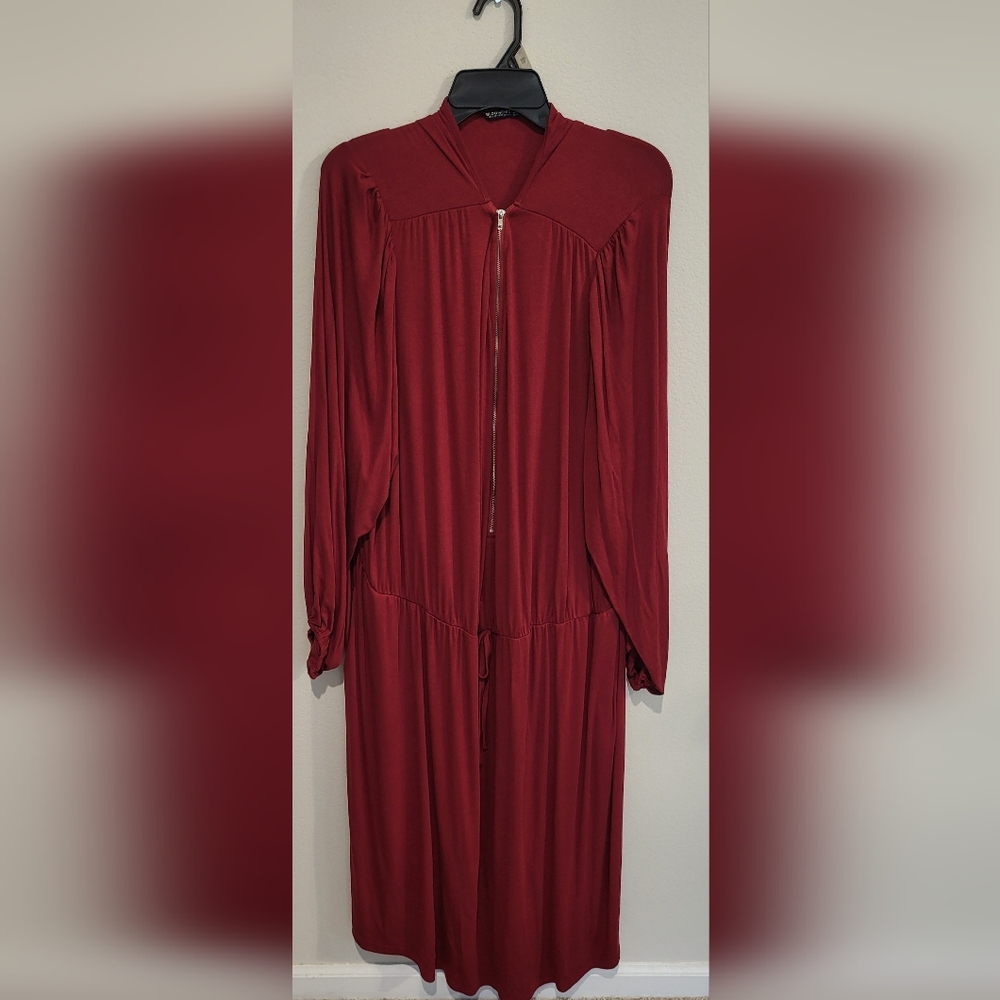 Bloomchic long sleeve slouch dress. Size 30